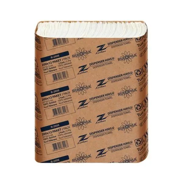 Рушники паперові Rulopak Standart Z 2шар., 22*22,5см