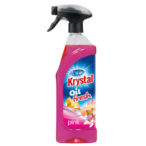 KRYSTAL - масляний освіжувач-синій,зелений та рожевий (Чехія) 0.75л