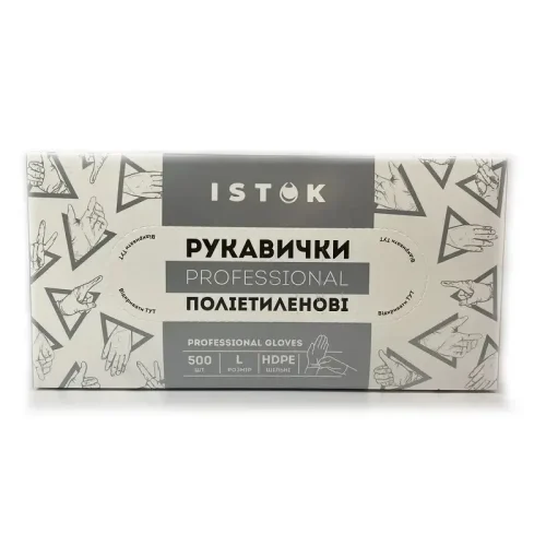 6686040698_w640_h640_rukavichka-odnorazova-pet АСТ, Рукавиці одноразові, 500шт/кор