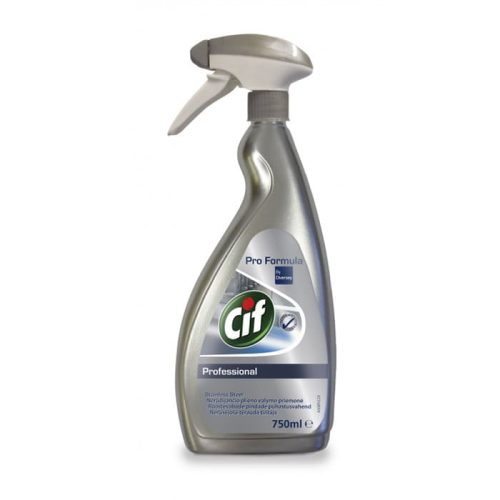 СIF Stainless-засіб для догляду за поверхнями зі скла та нержавіючої сталі