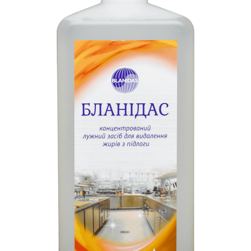 dsc0018 Концентрований лужний засіб для видалення жирів з підлоги 1л. Бланідас